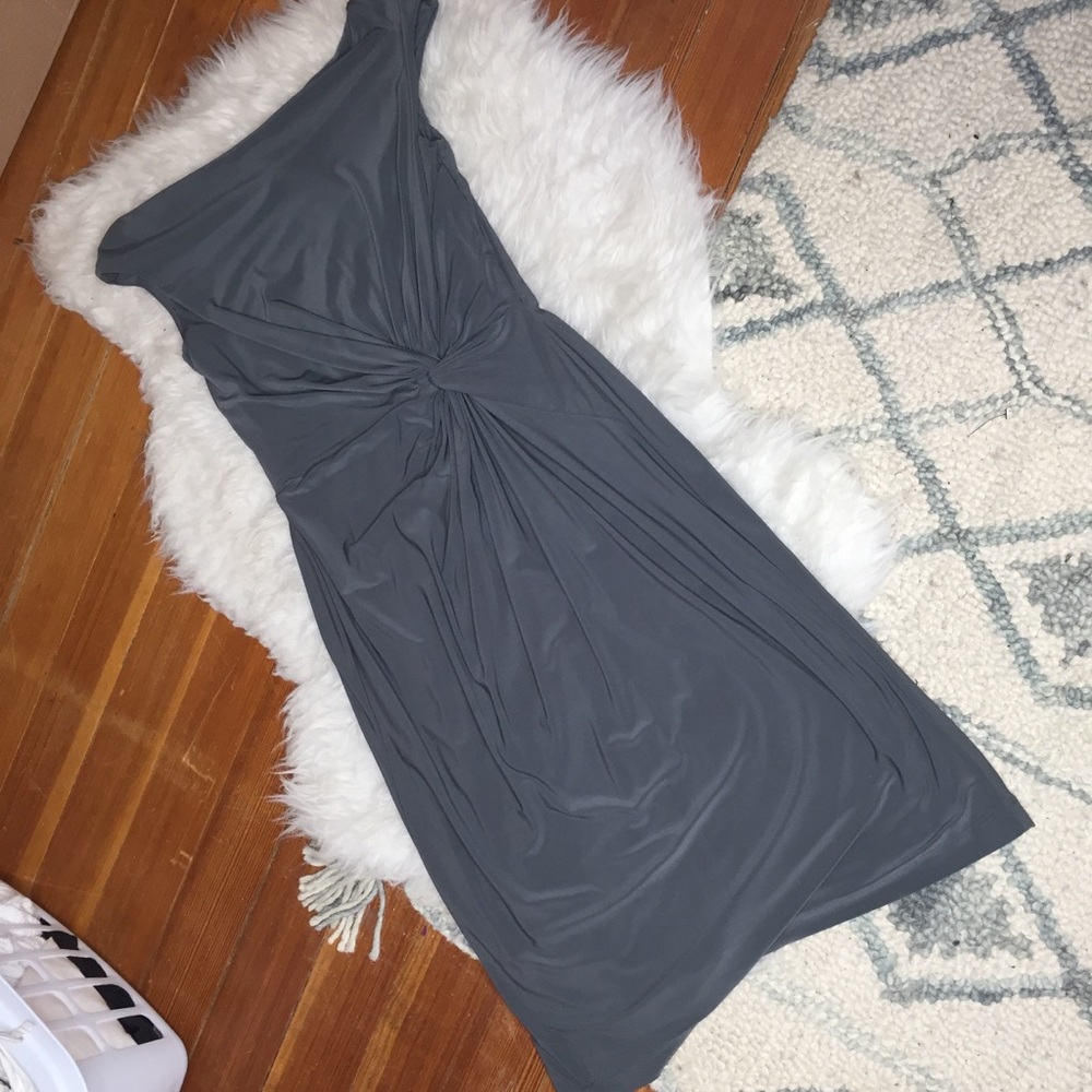 Ralph Lauren Twist Sleeveless Midi Dress